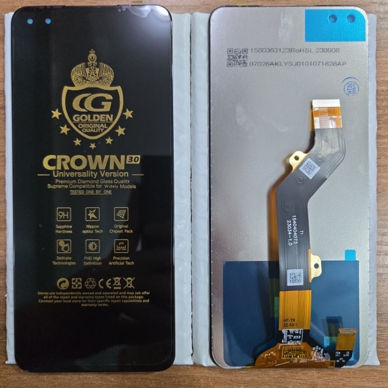 Jual LCD TOUCHSCREEN INFINIX NOTE 8/X692 HITAM FULLSET | Shopee Indonesia