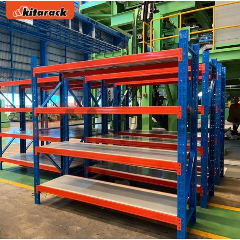 Jual MS2020 4L RAK GUDANG KITARACK RAK BESI WAREHOUSE RACK 4 LAYER ...