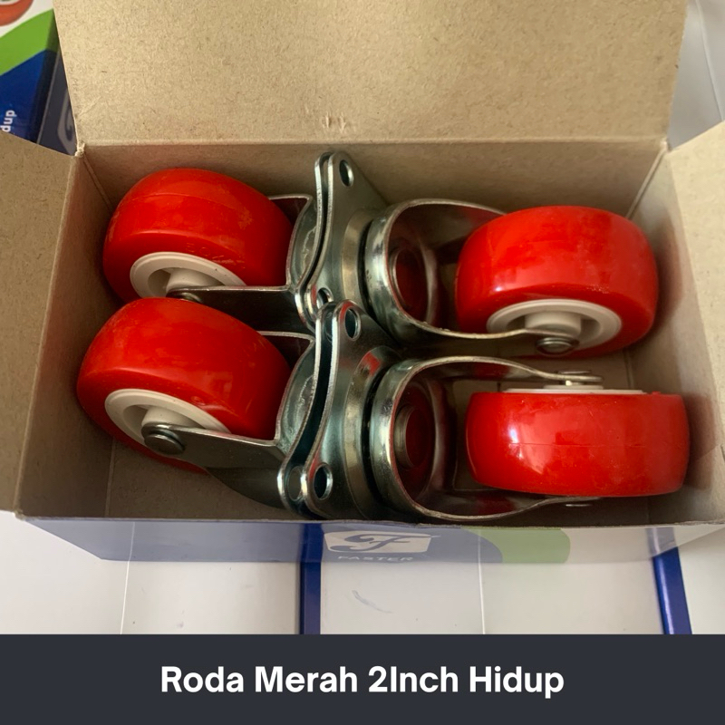 Jual Roda 2inch Hidup Roda Caster 1set | Shopee Indonesia