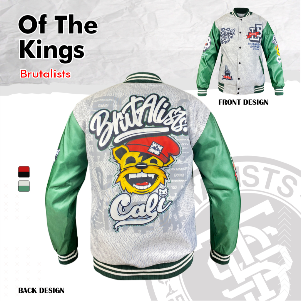 Jual BRUTALIST jaket varsity pria wanita vintage jacket baseball keren ...
