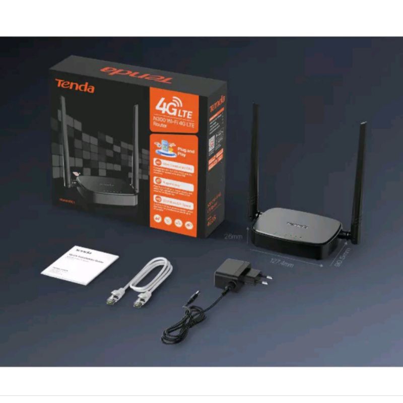 Jual Tenda 4G05 Modem 4G LTE 2 Antena | Shopee Indonesia