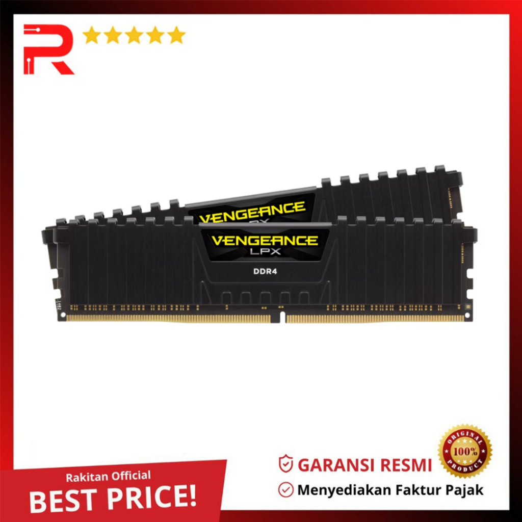 Jual Memory Ram Corsair DDR4 Vengeance LPX PC25600 16GB (2X8GB ...