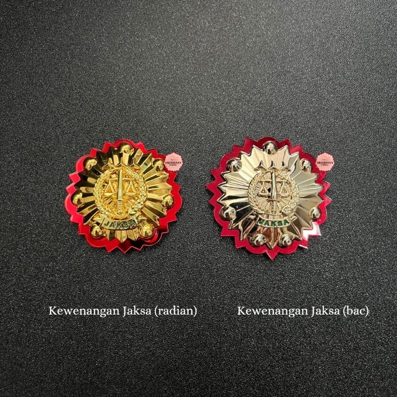Jual Pin Fungsional - Kewenangan Jaksa | Shopee Indonesia