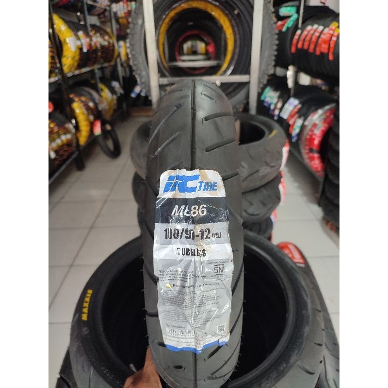 Jual BAN MOTOR MATIC TUBLESS IRC MB86 100/90-12 HONDA SCOOPY | Shopee ...
