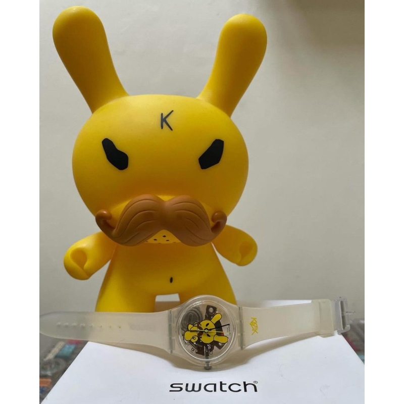 Jual 🇨🇭Swatch x kidrobot Frank Kozik Tennis | Shopee Indonesia