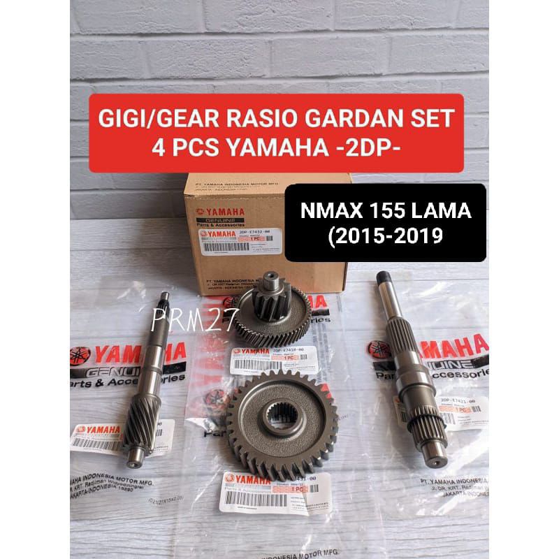 Jual Gigi/gear rasio gardan sett (2DP) isi 4 pcs Yamaha nmax 155 lama ...