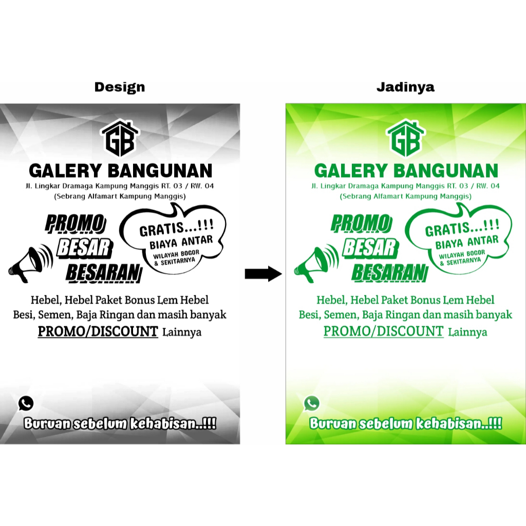 Jual cetak brosur/flyer murah HVS 1 warna A4 per rim | Shopee Indonesia