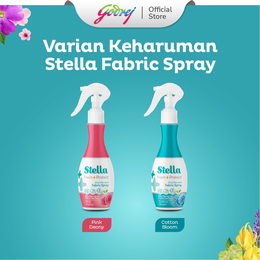 Jual Stella Fabric Spray - Disinfektan Fabric Spray | Shopee Indonesia