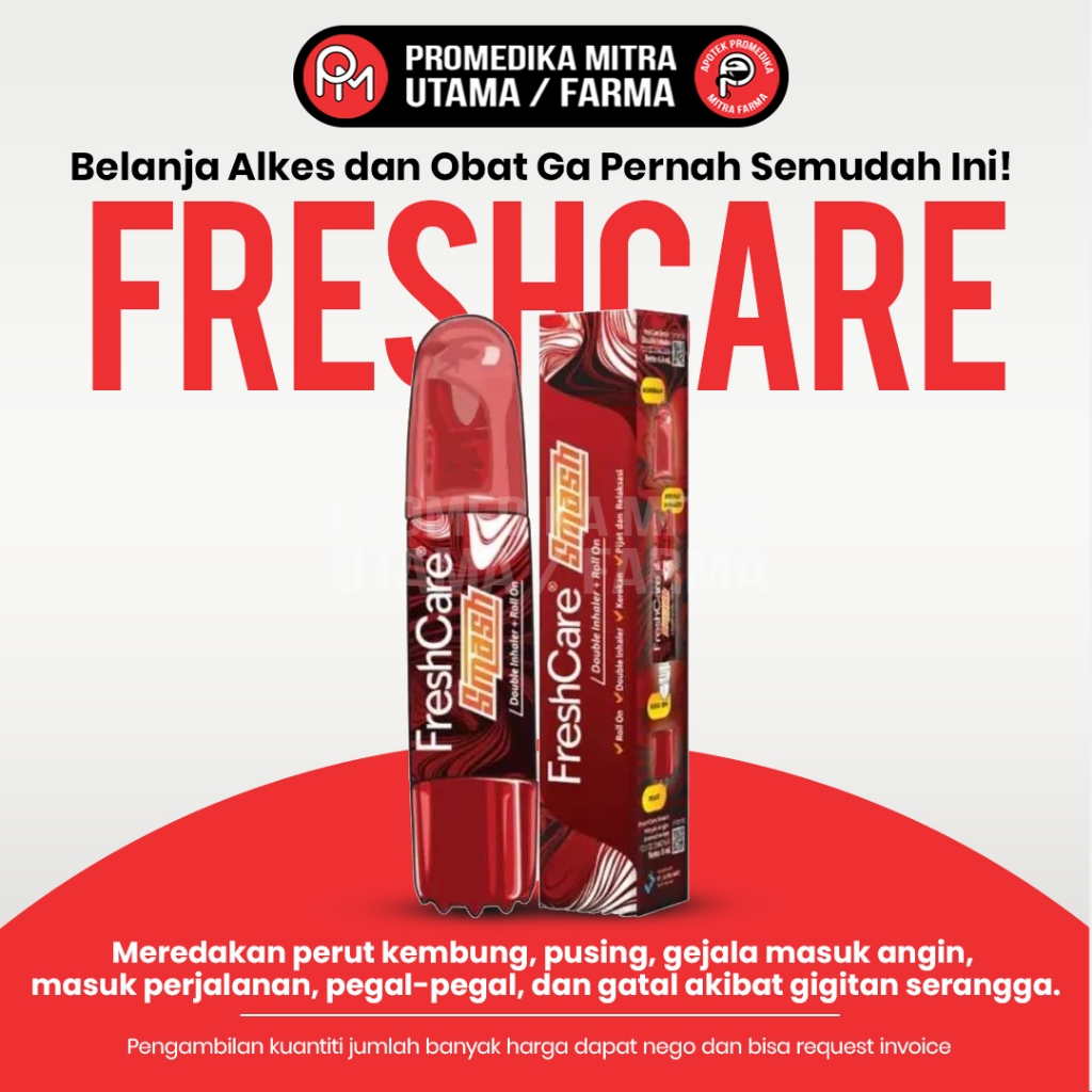 Jual Freshcare Smash Inhaler & Roll On / Botol / Double Inhaler (selama ...