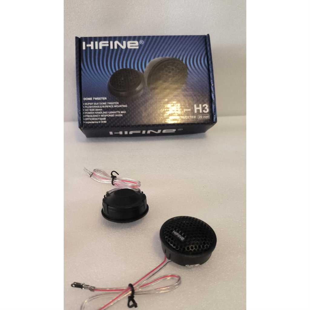 Jual Tweeter Mobil Hifine HI - H3 / DomeTweeter Hifine - Dinasti Audio ...