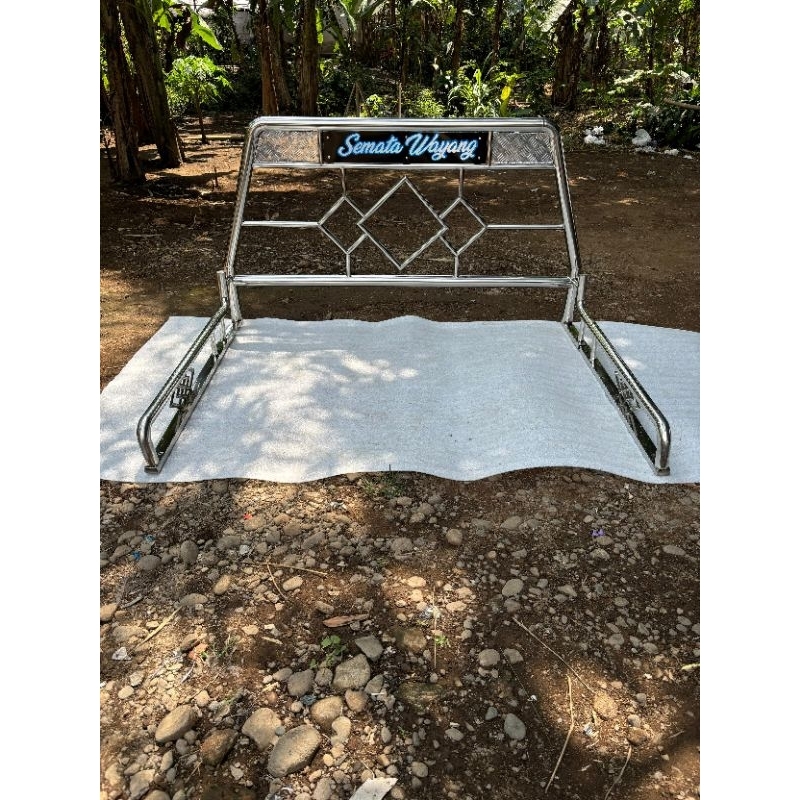 Jual Rolbar steinless model setengah bak untuk pickup (bisa request ...