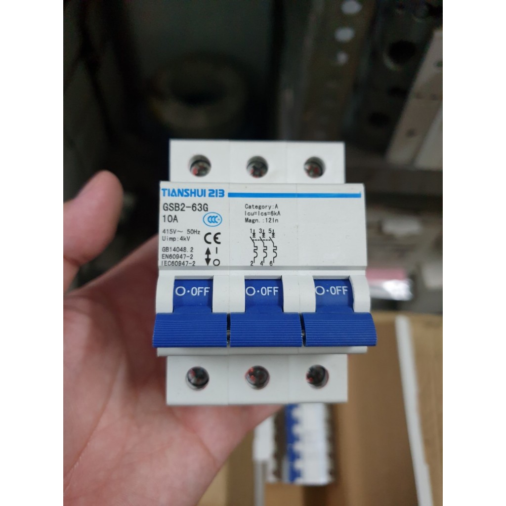 Jual MCB TIANSHUI 3 PHASE 10 A | Shopee Indonesia