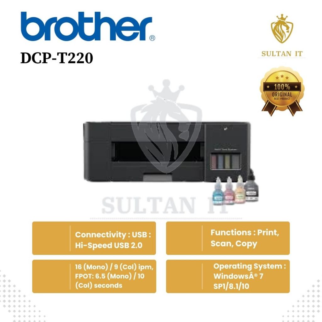 Jual PRINTER BROTHER DCPT220 Print Scan Copy Shopee Indonesia
