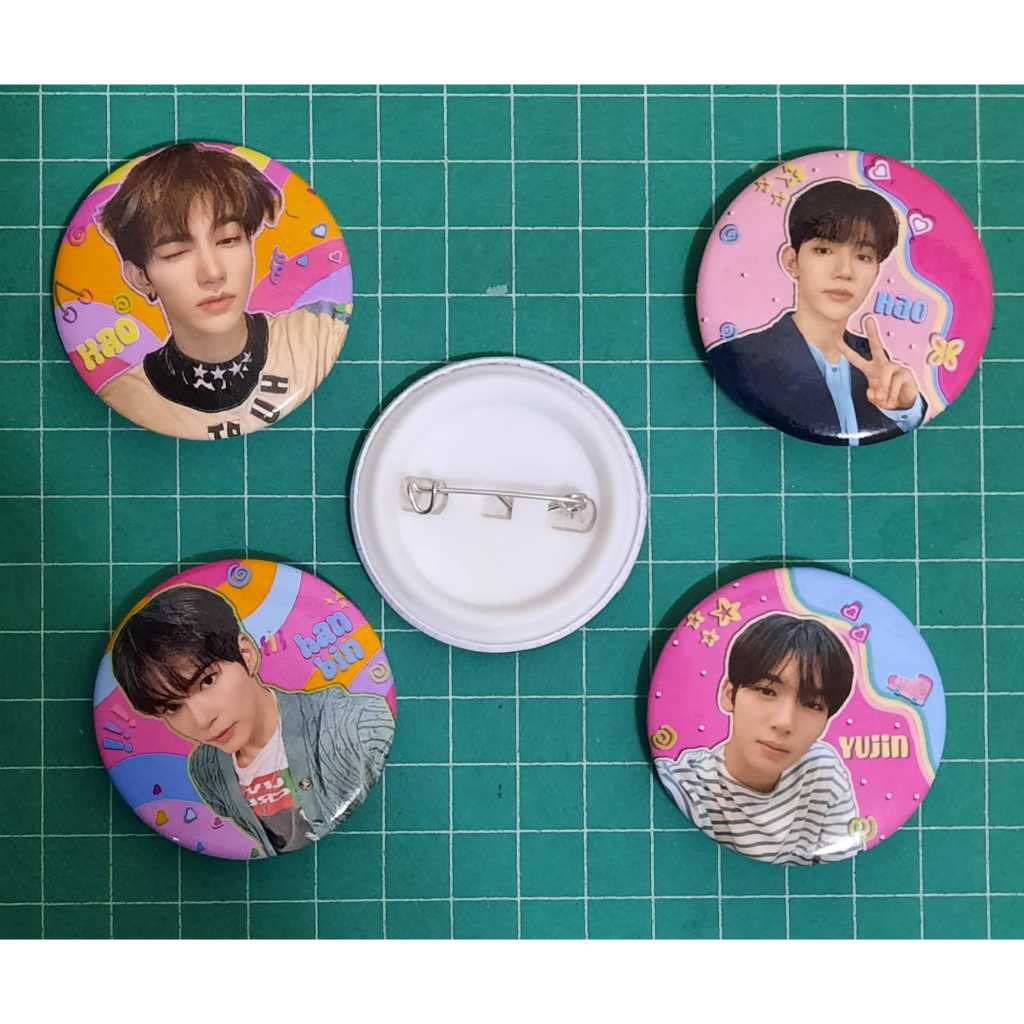 Jual Freebies Pin Peniti 4,4cm Zero Base One ZB1 (Freebies Kpop ...