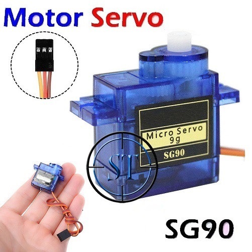 Jual Motor Micro Mini Servo Tower Pro SG90 SG-90 9G Arduino Plastic ...