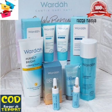 Jual Paket Wardah Lightening Penghilang Flek hitam / COD Skin care ...