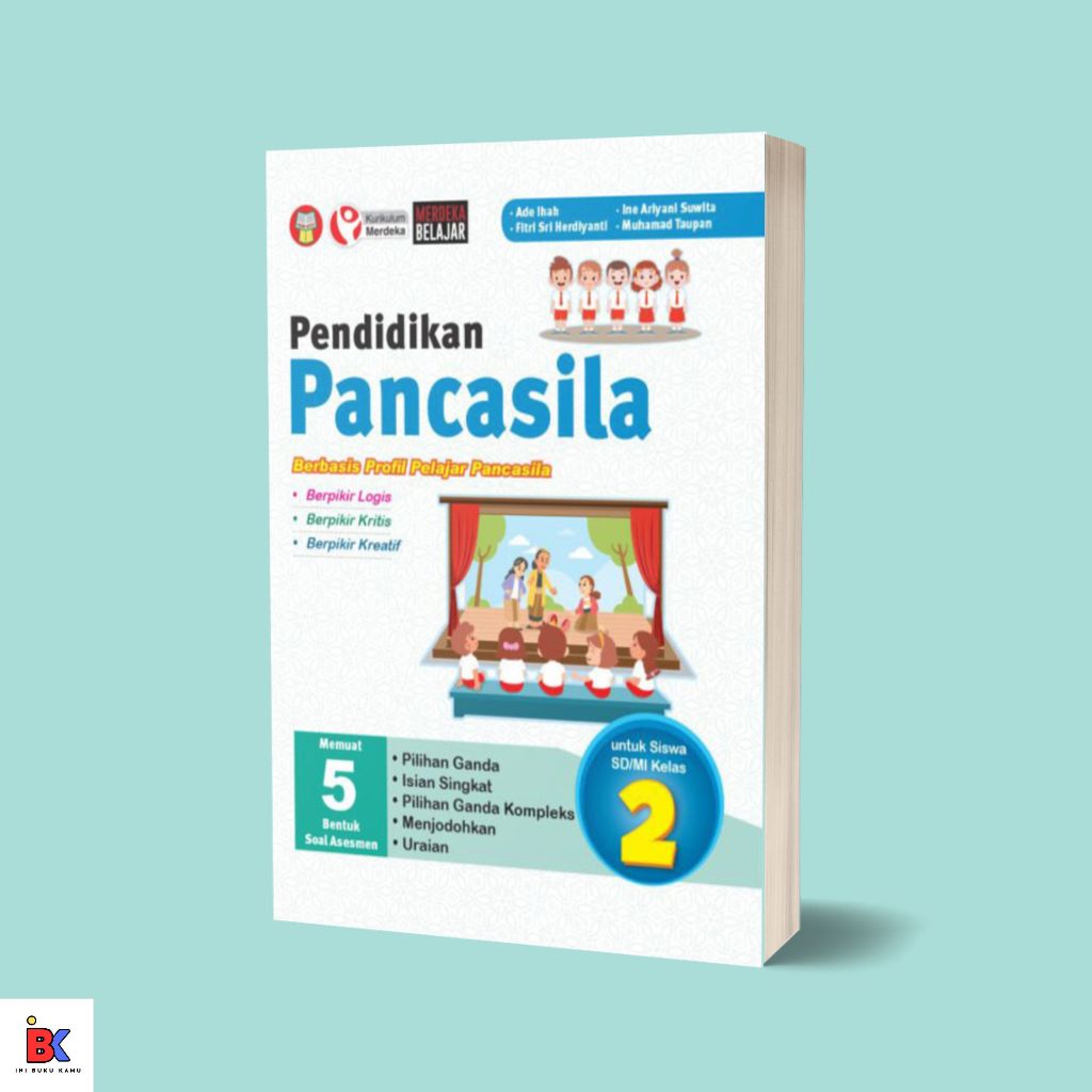 Jual Buku Pendidikan Pancasila Untuk Siswa Sd Mi Kelas 2 Kurikulum