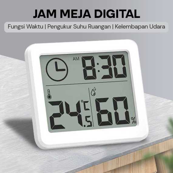 Jual S7D Jam Digital Meja Dinding Thermometer Hygrometer Sensor ...