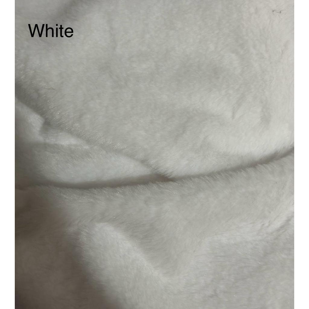 Jual Kain Bulu Rabbit Fur/Kain Bulu Kelinci Halus/Kain Bulu Korea Kain ...