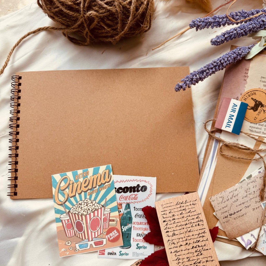 Jual [DOKI] 53pcs Scrapbook Journaling Jurnal Kit Journal Kit Vintage ...
