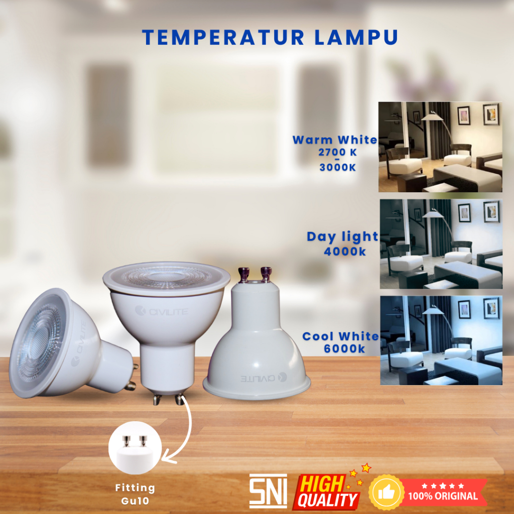 Jual Civilite Lampu LED COB Spot MR 7 Watt GU10 | Shopee Indonesia