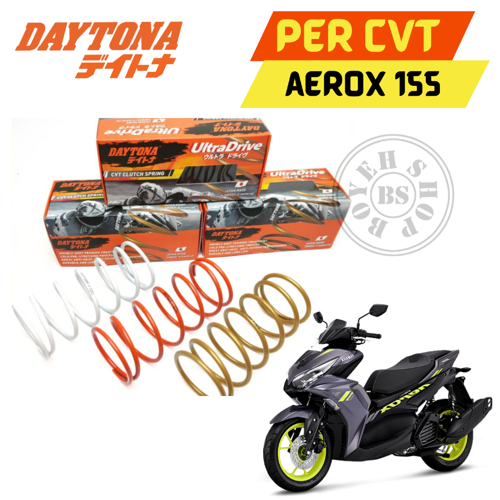 Jual PER CVT AEROX NEW 155/160 1000 RPM / 1500 RPM DAYTONA RACING 4805 ...