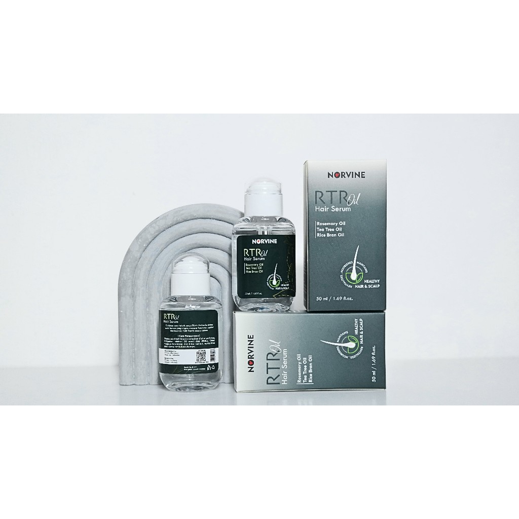 Jual Norvine RTR Hair Oil Serum 50ml (Rosemary Oil, Teatree Oil ...