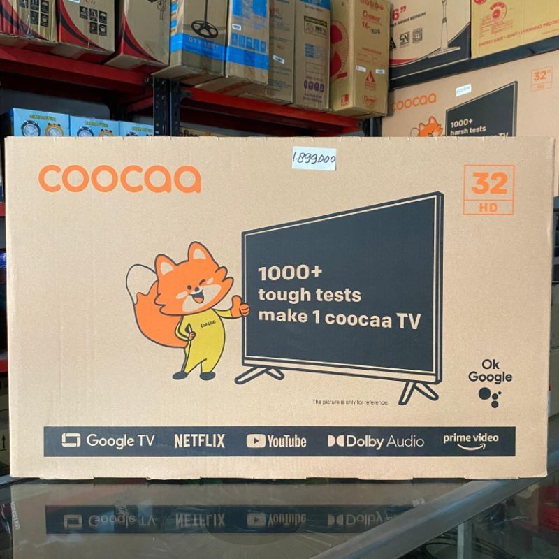 Jual COOCAA TV 32 inch Z66- OS Google TV | Shopee Indonesia