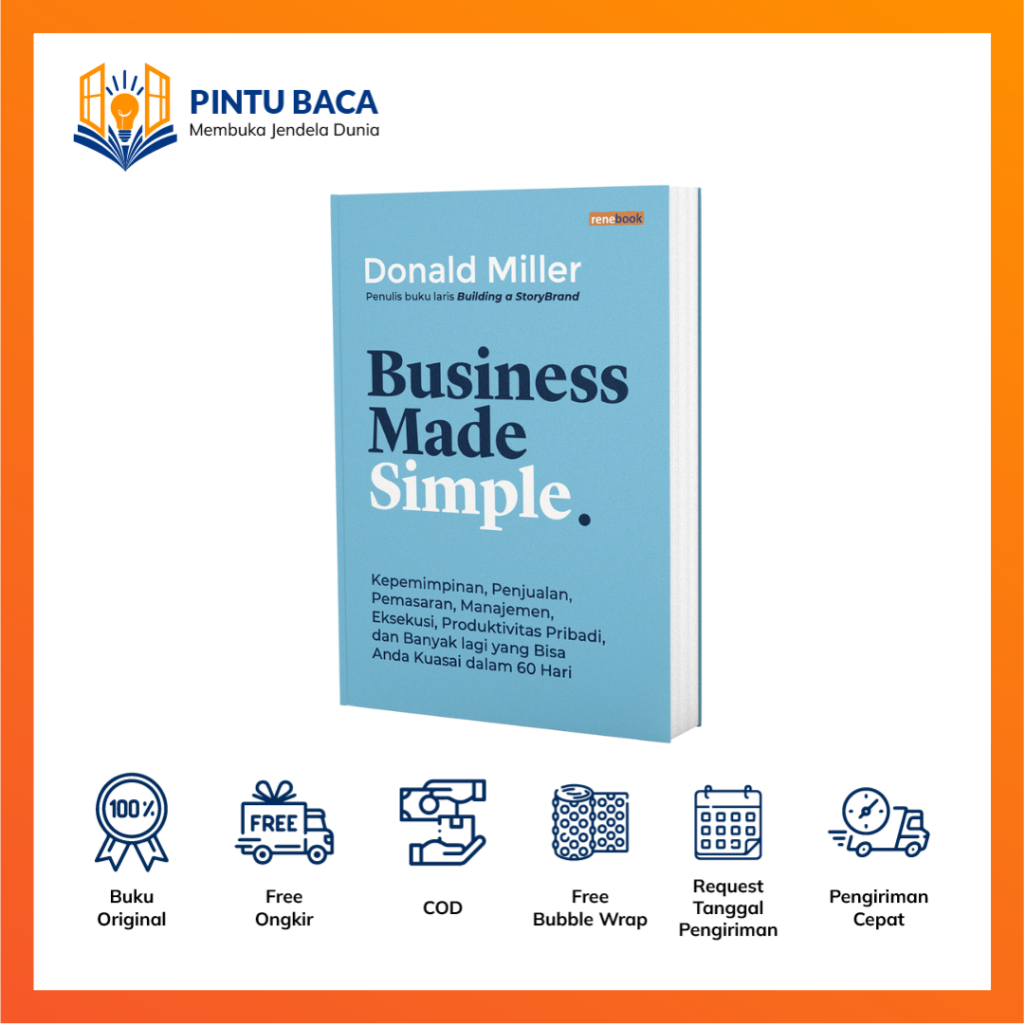 Jual Business Made Simple - Donald Miller - Renebook | Shopee Indonesia