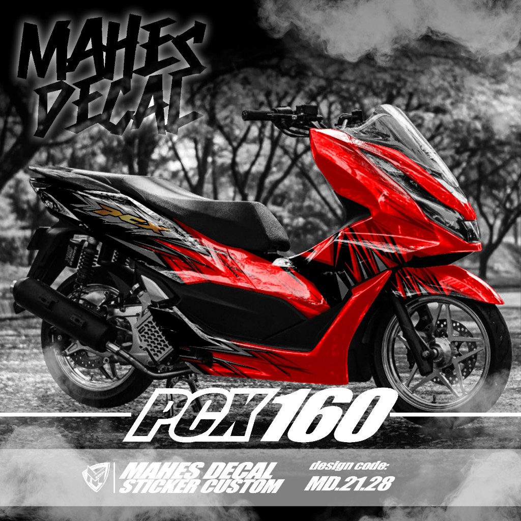Jual Decal Sticker Honda PCX 160 2021 2022 2023 2024 Fullbody - stiker ...