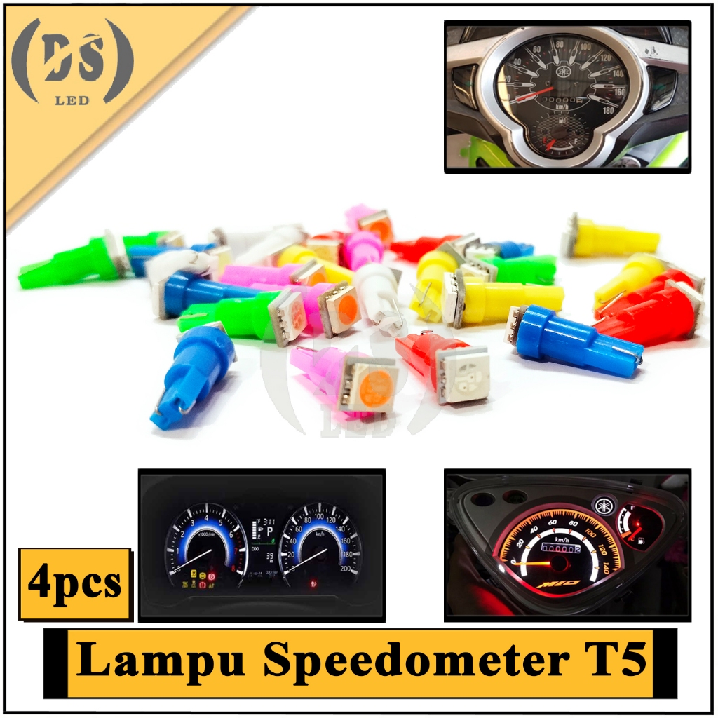 Jual 4pcs Lampu Speedometer kilometer Yamaha Mio, Fino, Jupiter mx ...