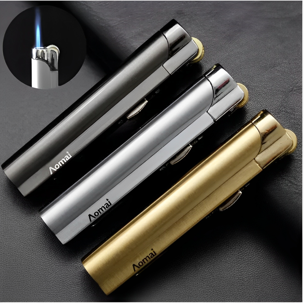 Jual Korek Api Gas Model Slim On-Off Aomai Las Jet AM228 | Shopee Indonesia