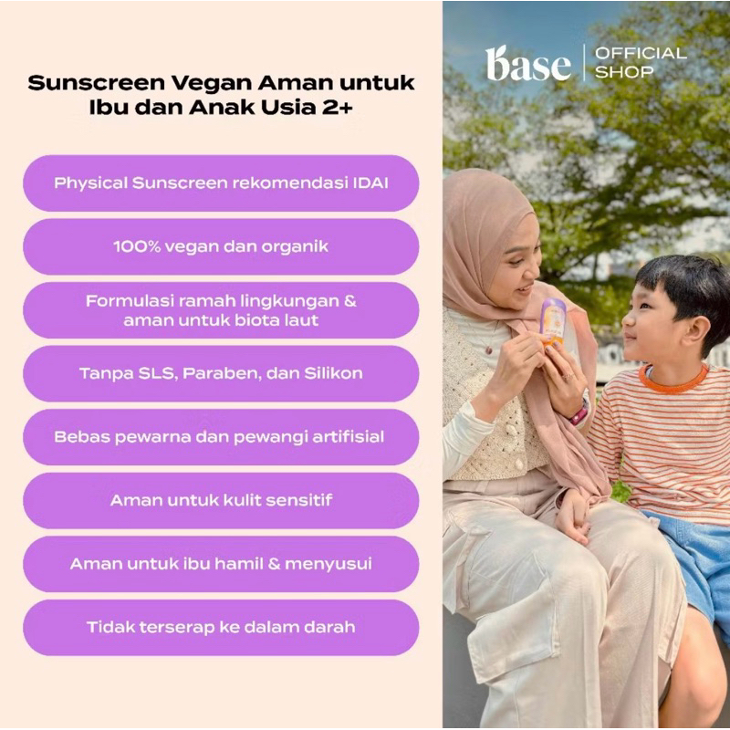 Jual BASE Sunscreen ~ Base Ultra Soothe / Base Ultra Matte Natural ...
