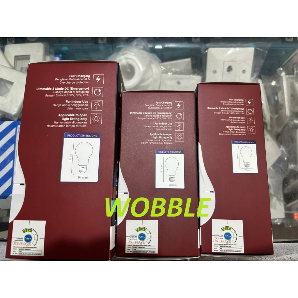 Jual INBE005 BOHLAM EMERGENCY INLITE 12W LAMPU EMERGENCY LED IN LITE 12 ...