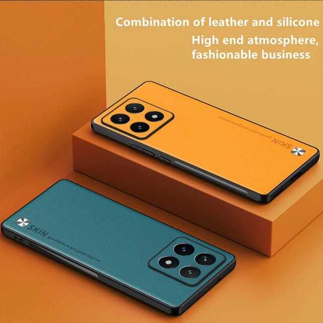 GOKEN Case For Xiaomi 14T 5G - Premium Synthetic Leather And Soft - View #2