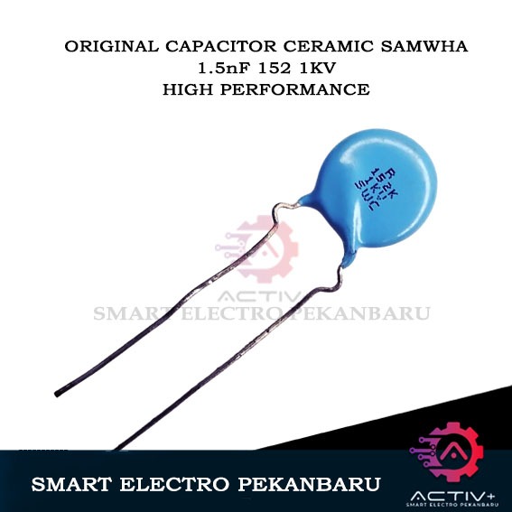 Jual ORIGINAL SAMWHA 152 1KV 1.5nF 1KV CAPACITOR KAPASITOR KERAMIK 152K ...