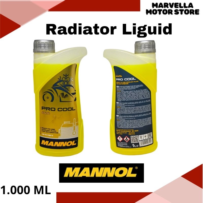 Jual Mannnol 4414 Pro Cool Radiator Coolant 1 liter | Shopee Indonesia