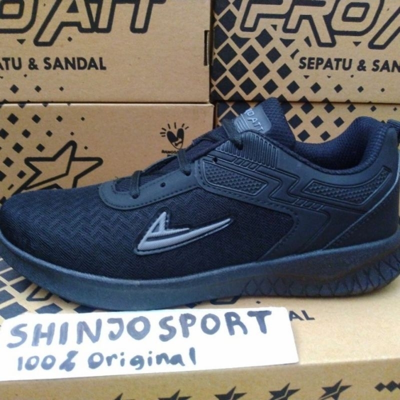Jual SEPATU KETS HITAM PRIA WANITA SEKOLAH SMA PRO ATT ORIGINAL ...