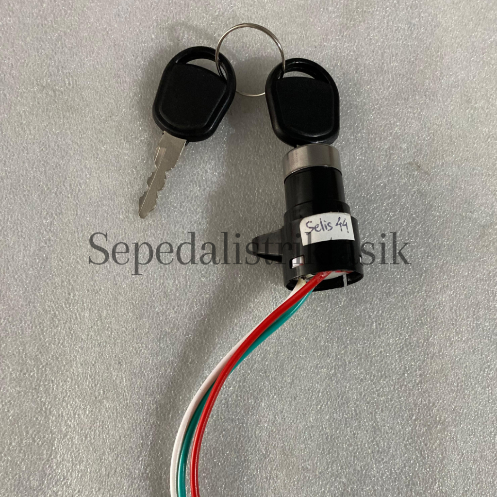 Jual KEY SET KUNCI KONTAK SEPEDA LISTRIK 3 KABEL UNIVERSAL / SELIS44 ...