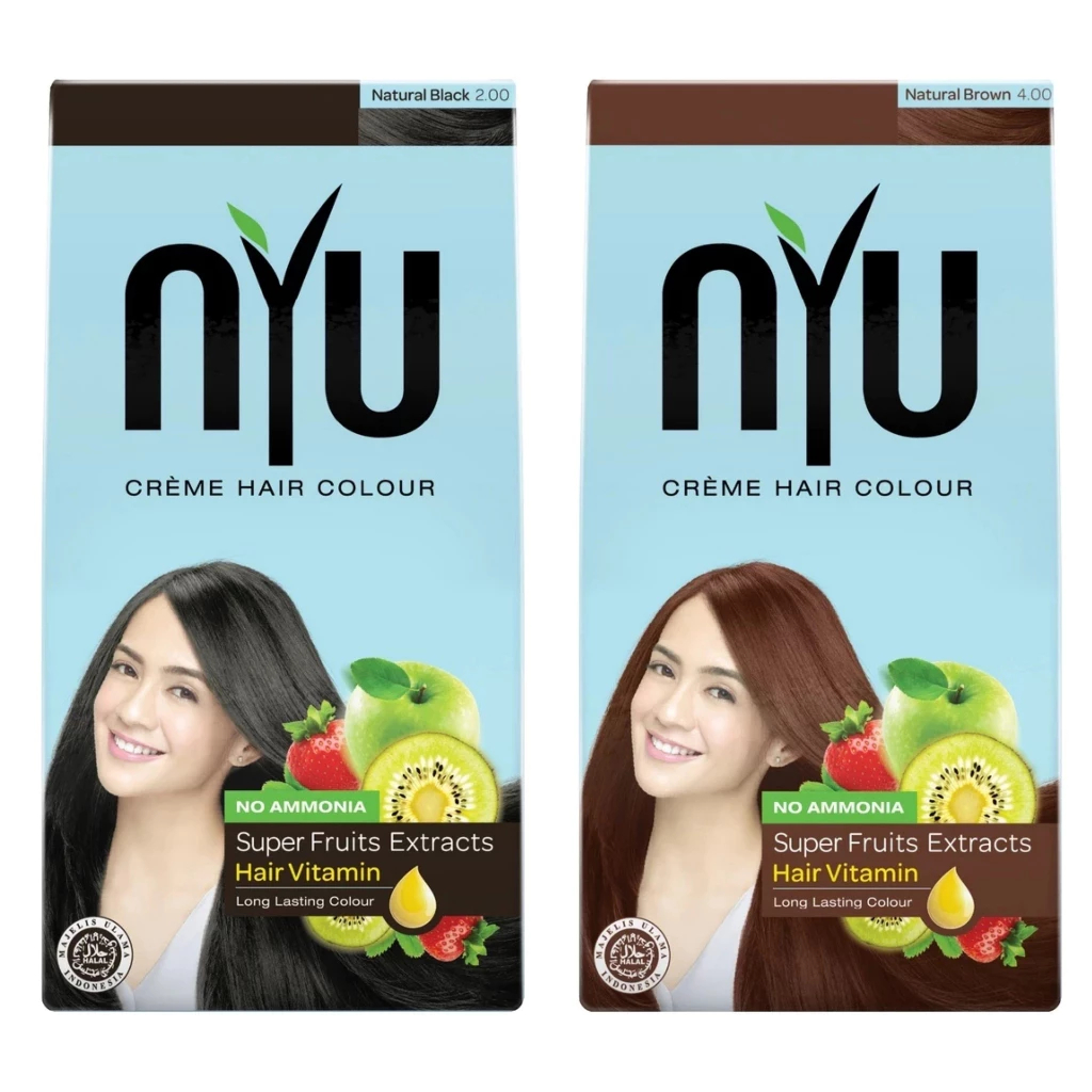 Jual NYU CREME HAIR COLOUR SACHET / PEWARNA RAMBUT | Shopee Indonesia