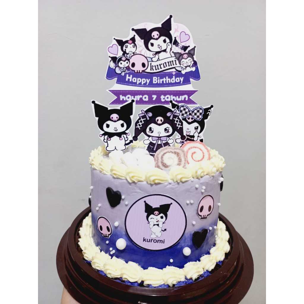 Jual mini cake karakter kue ulang tahun instan bandung | Shopee Indonesia
