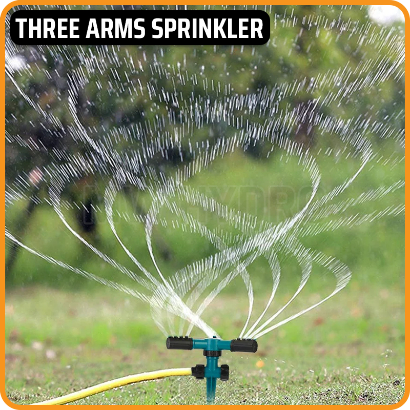 Jual Three Arms Rotating Lawn Sprinkler | Sprinkler Tiga Lengan Putaran ...