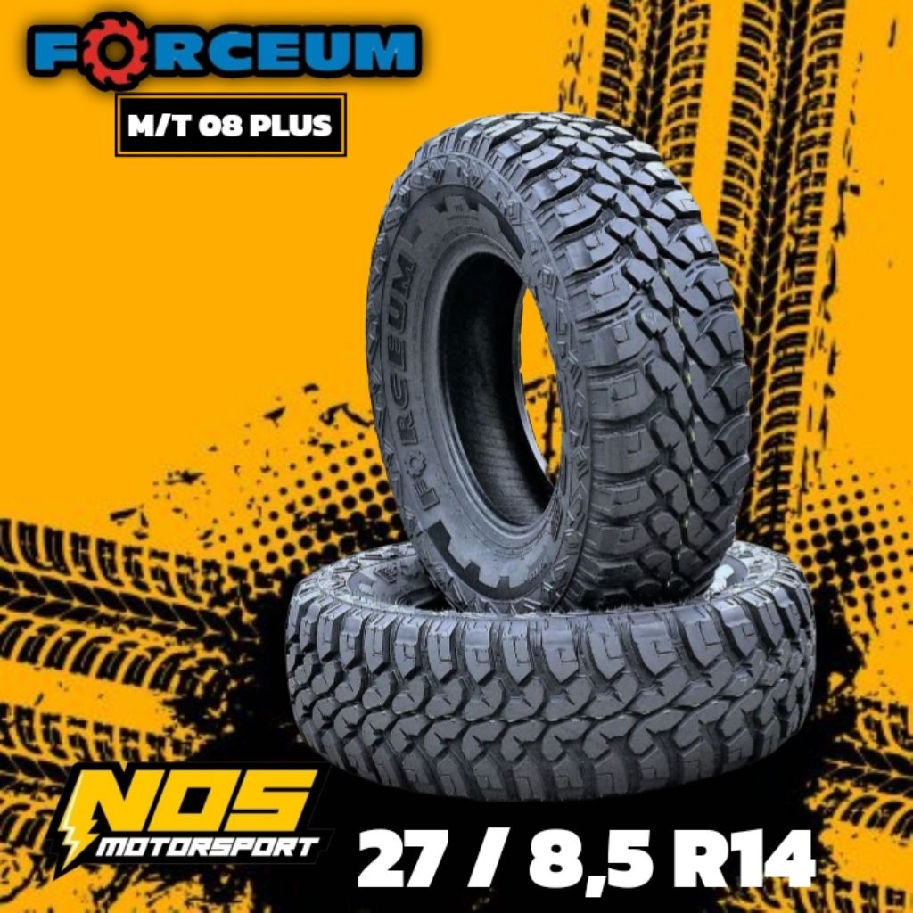 Jual BAN MOBIL MT R14 UKURAN 27 8.5 R14 BAN TUBLES RING 14 | BAN ...