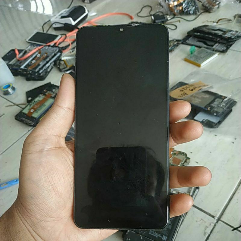 Jual lcd touchscreen bekas Samsung a02 a022f cek deskripsi | Shopee ...