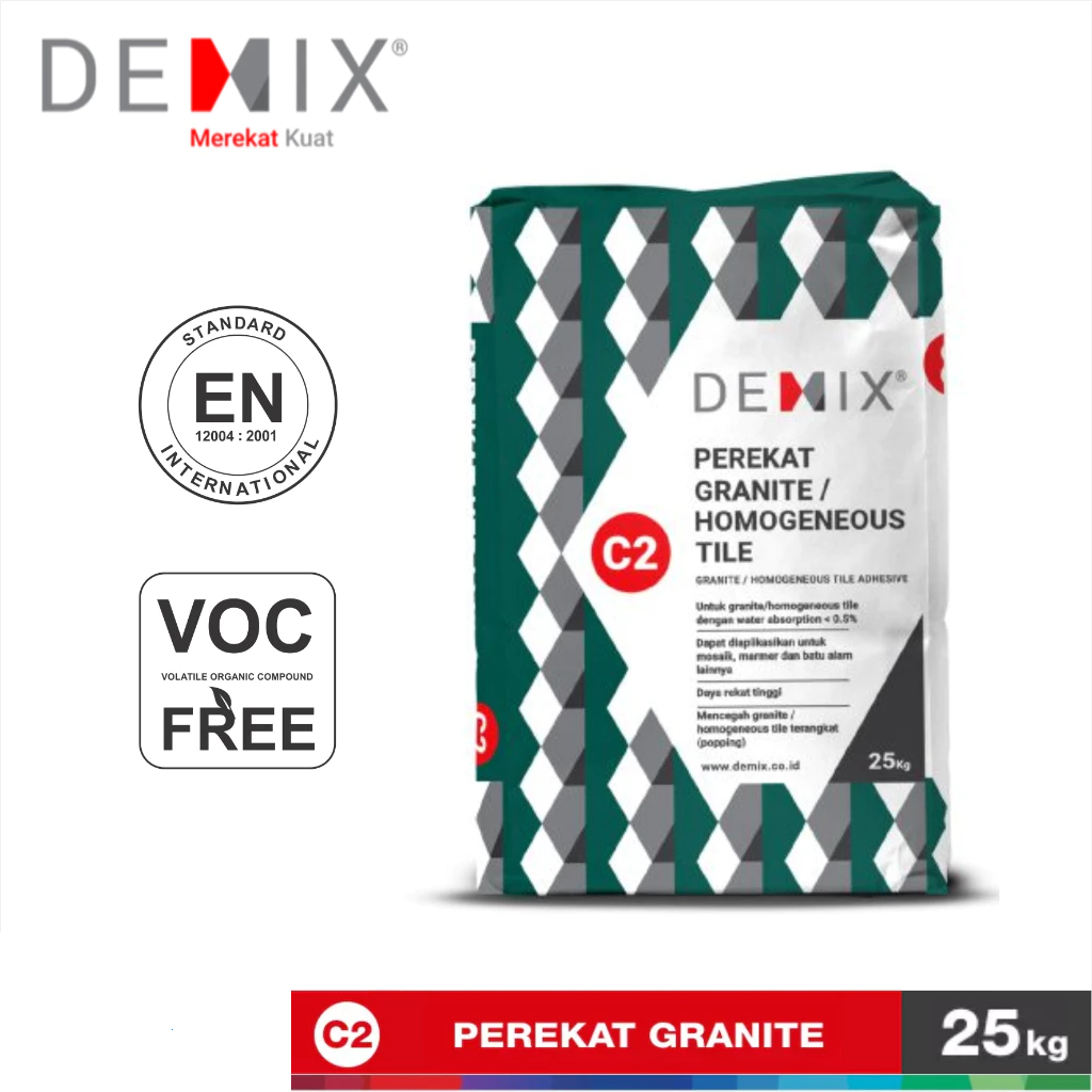 Jual Semen Instan DEMIX C2 Perekat Granite Mortar Instant Cement ...