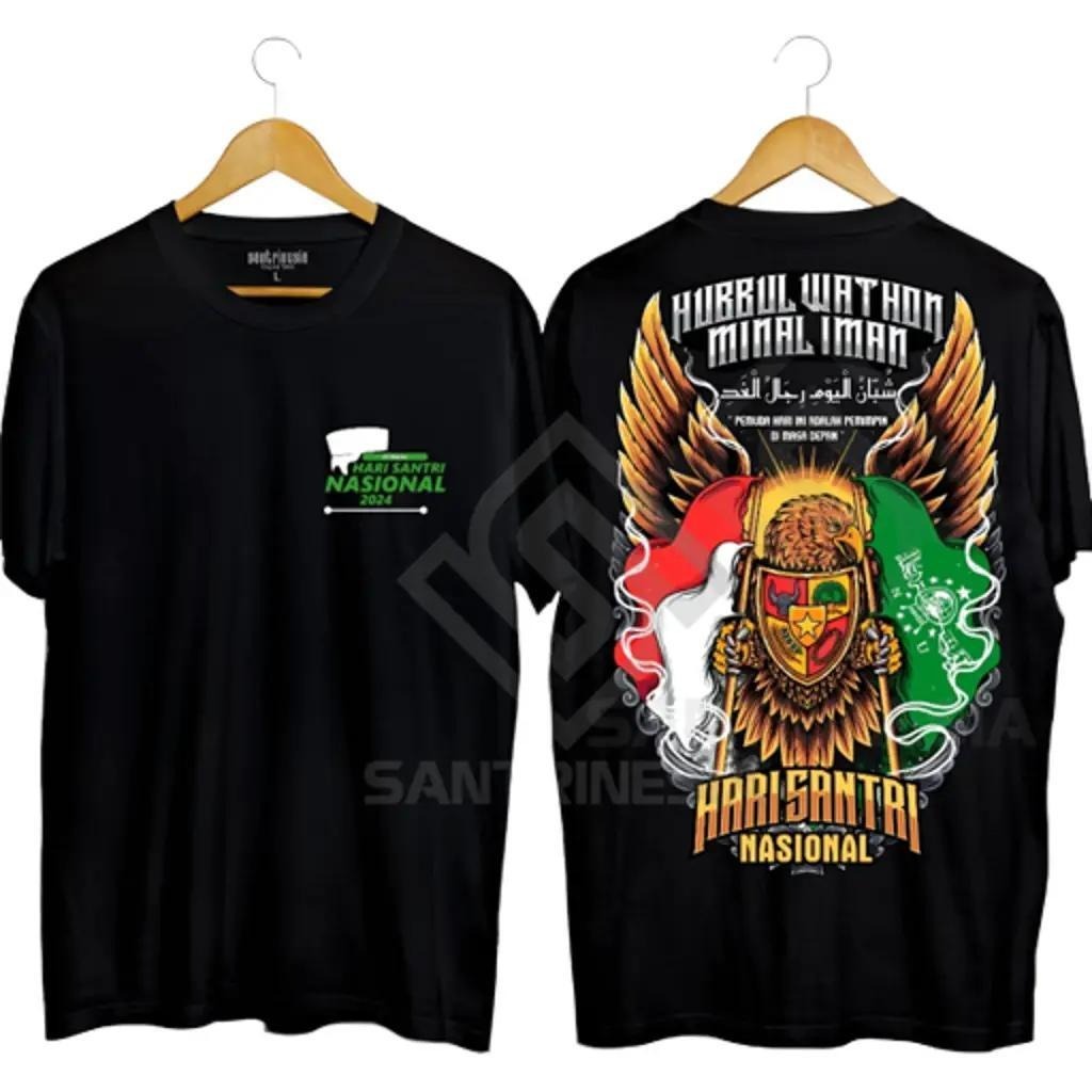 Jual Baju Kaos Hari Santri Nasional 2024 Kaos HSN Baju Hari Santri T ...