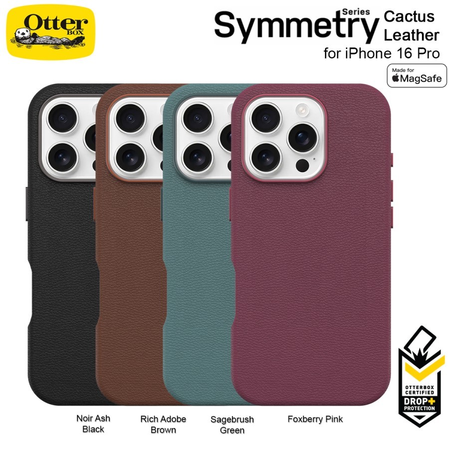 Jual Casing iPhone 16 Pro OtterBox Symmetry Cactus Leather Case with