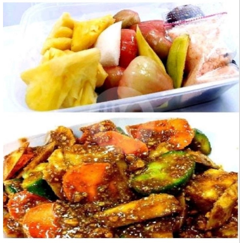 Jual Rujak Buah Kemasan Instan (Order Khusus Gojek / Grab/ SPX ...
