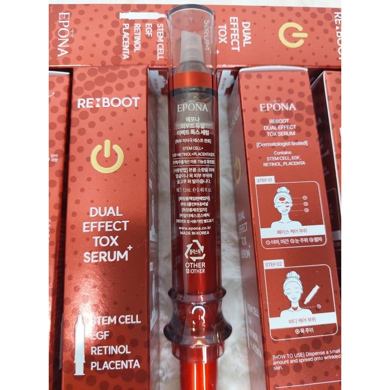 Jual EPONA RE BOOT Dual Effects Tox Serum Stem Cell Egf Jual EPONA RE BOOT Dual Effects Tox Serum Stem Cell Egf