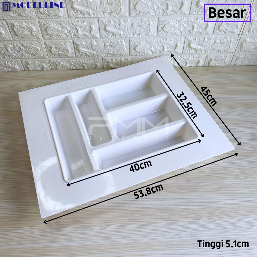 Jual rak sendok modeline | wadah tempat sekat laci sendok garpu sumpit ...